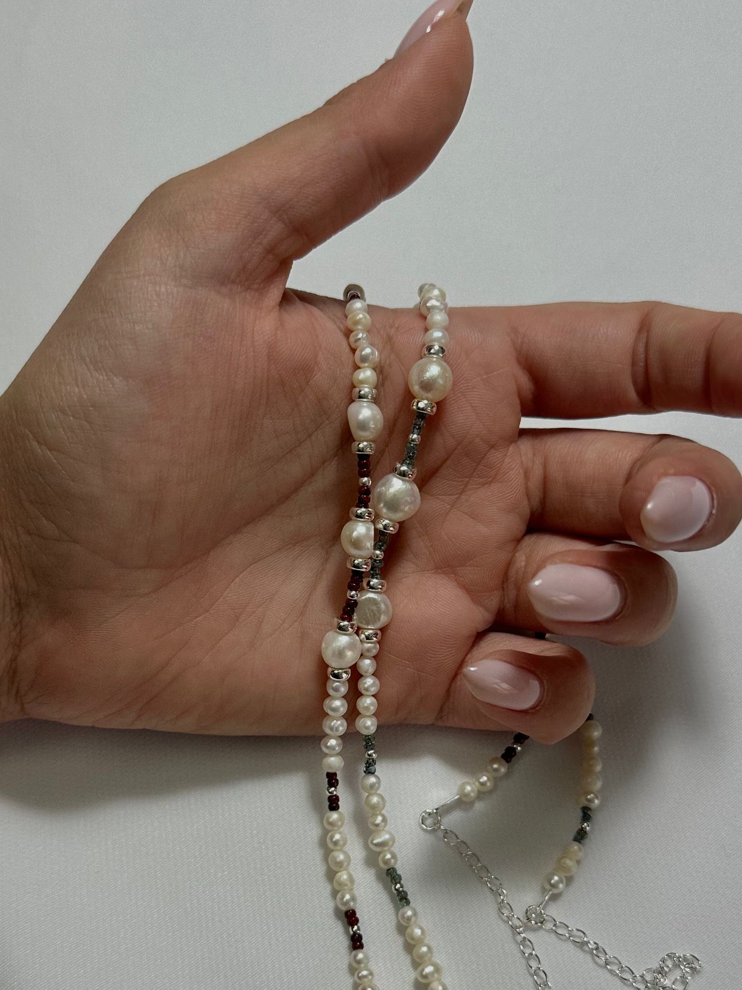 שרשרת לורן טורקיז | בורדו